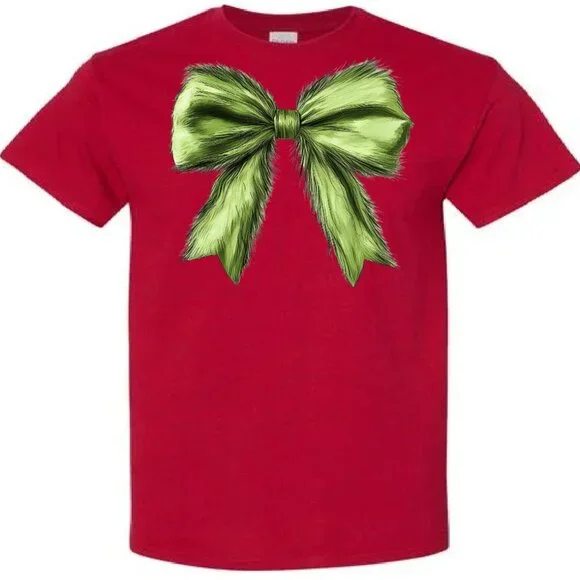 Christmas Bow Graphic Tees - Picture 3 of 16